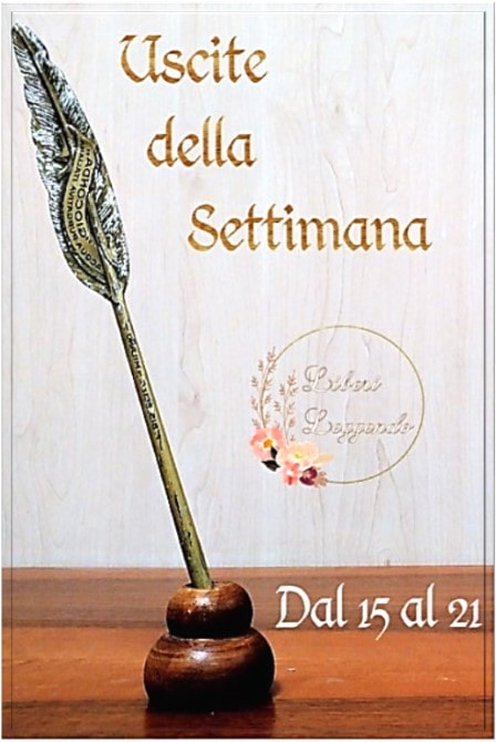 Book Cover: Uscite della settimana dal 15 al 21 Febbraio