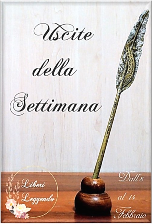 Book Cover: Uscite della Settimana dall'8 al 14 Febbraio